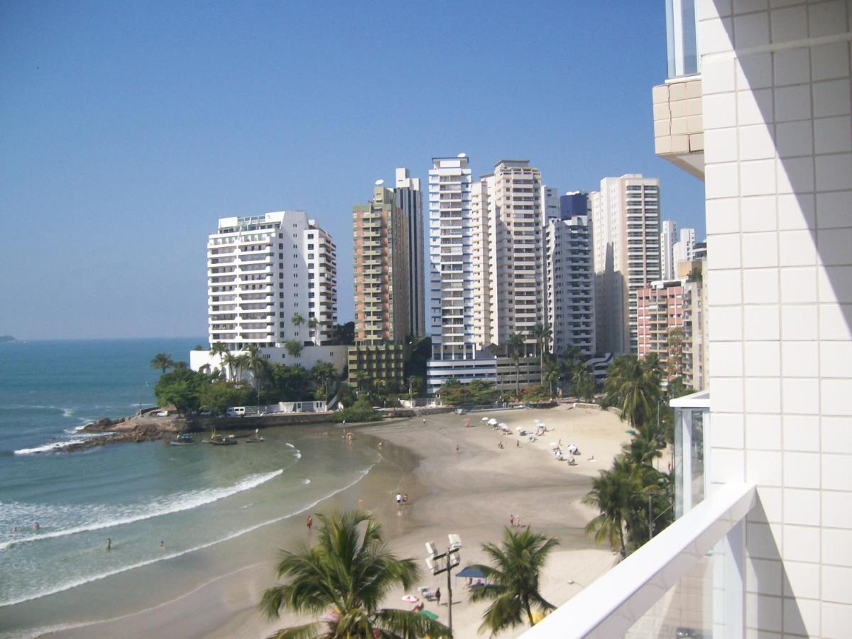 Apto Frente Total P/ Mar Guaruja Luaran gambar
